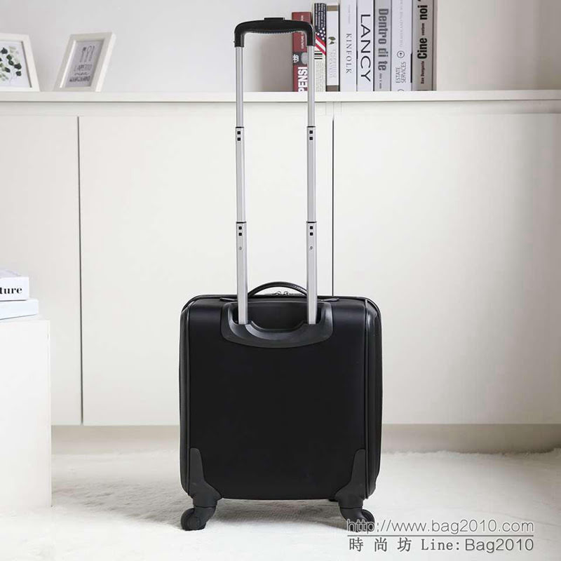 GUCCI古馳 16寸航空登機箱 義大利進口降落傘布 古馳經典編織紅綠帶 超順滑萬向輪拉杆箱  xbt1147